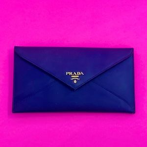 PRADA saffiano envelope wallet